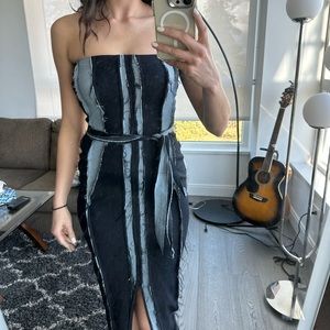 Denim dress